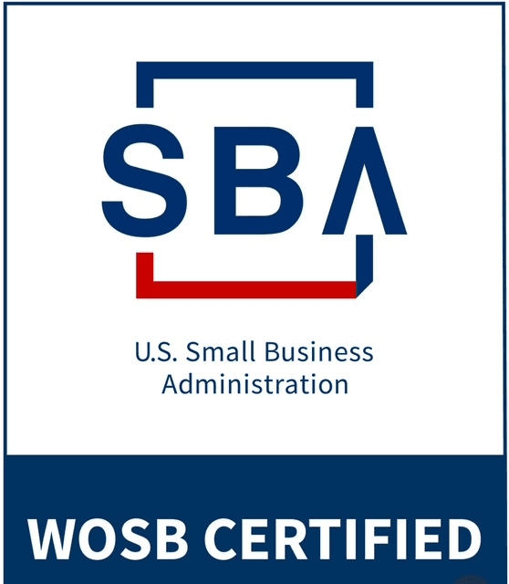 SBA Women-Owned Small Business Certified seal
